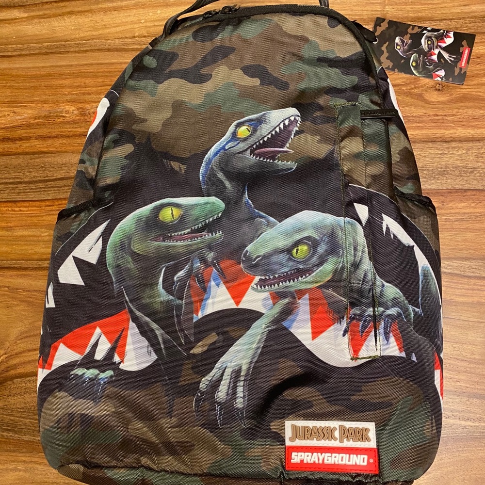 NWT - Sprayground Jurassic Park Backpack
